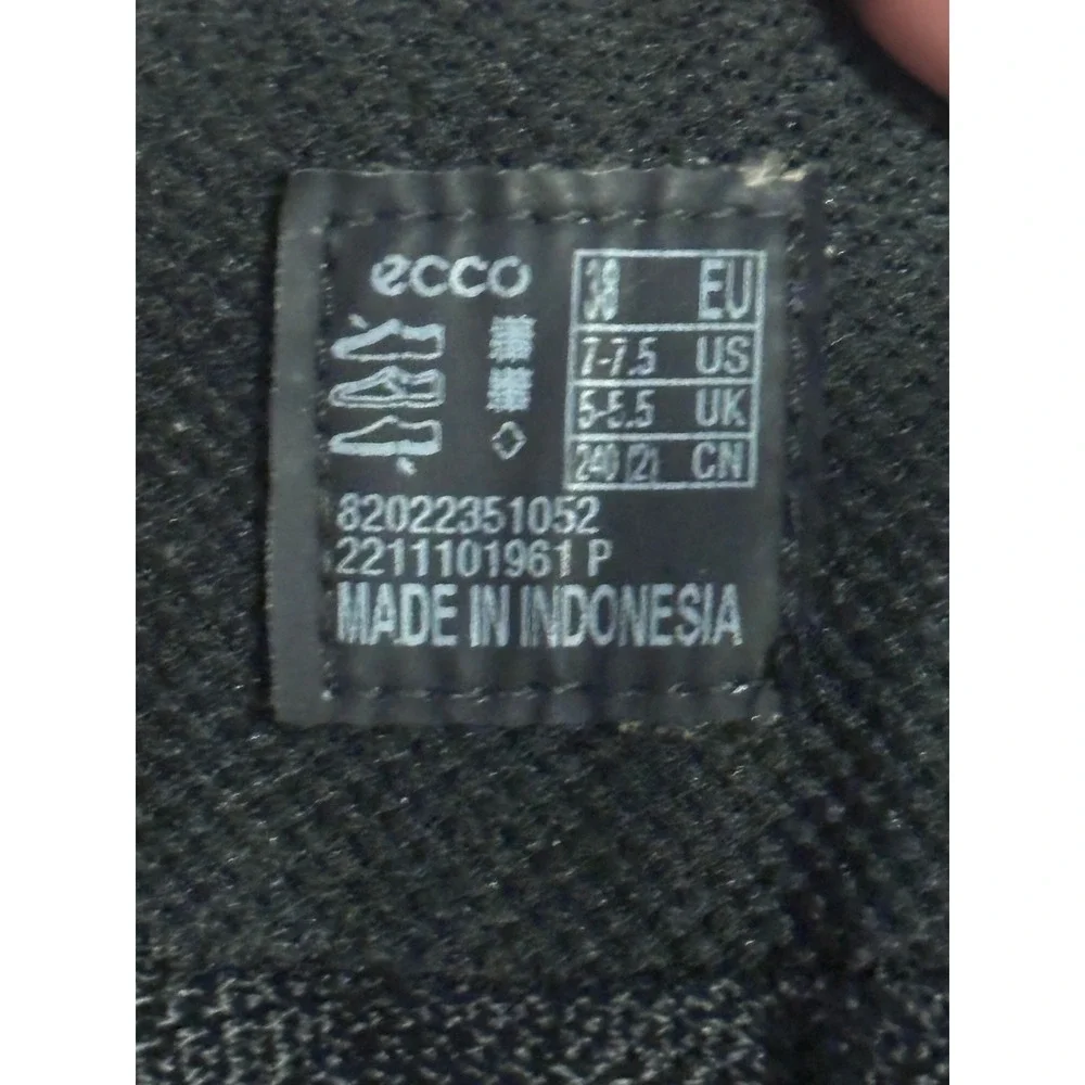 ECCO MX Mid GTX Mens Hiking Boots Black Gore-Tex Waterproof 820223-51052 Size 38